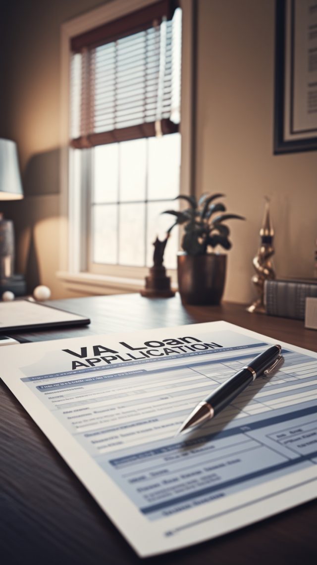 VA loan application for your VA home Loan