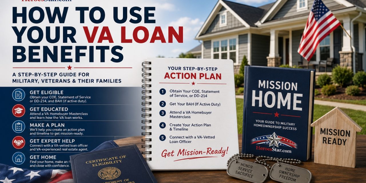 How to Use Your VA Home Loan Benefits: A Step-by-Step Guide